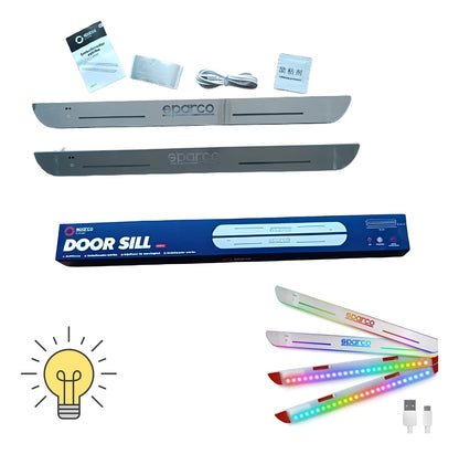 Embellecedor Moldura Universal Led Sparco Deportivo