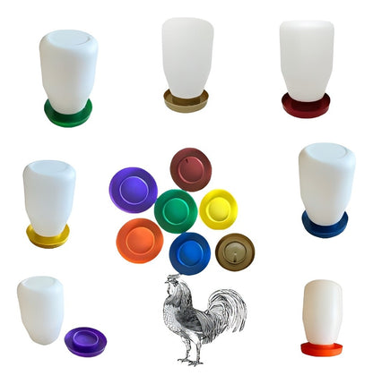 25 Bebederos Para Pollos O Pajaros Gallina De 2 Litros