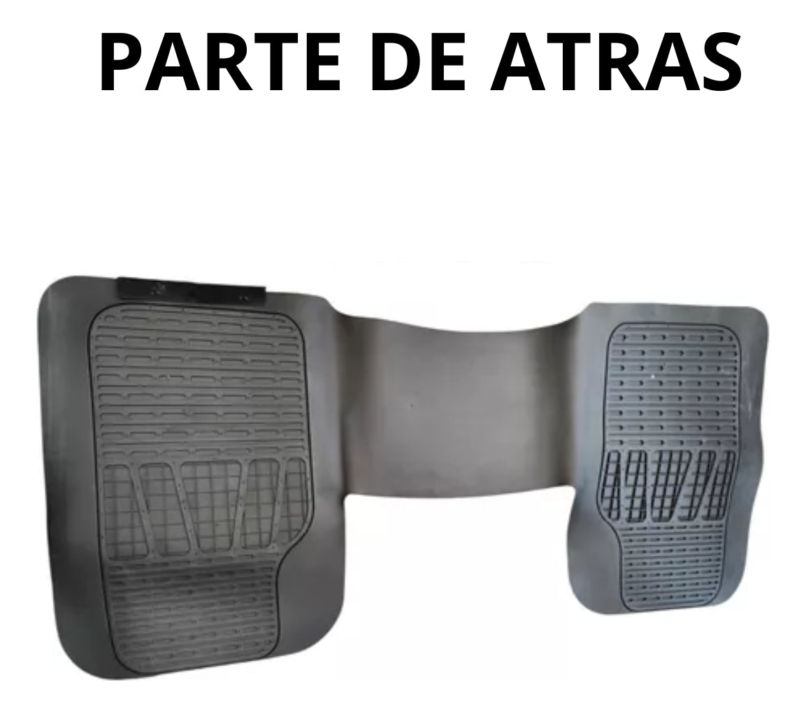 Tapete Trasero Corrido Country Reforzado Negro