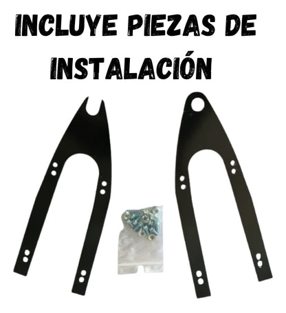 Salpicadera Lodera Moto Diseño Triangular Rocketman 250