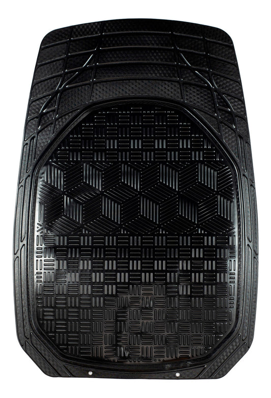 Tapete Uso Rudo De Charola Grecia Carbon Matte 4 Pzs