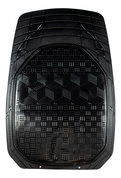 Tapete Uso Rudo De Charola Grecia Carbon Matte 4 Pzs