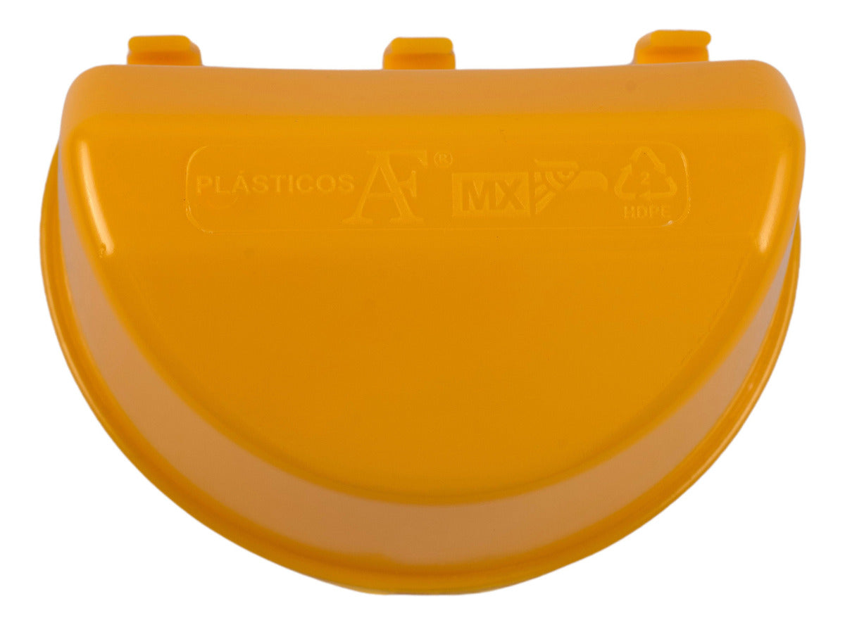Comedero Media Luna Gallo Pollo Amarillo 20 Pz Más 3 Regalo