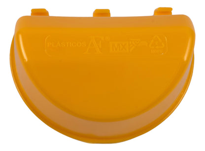 Comedero Media Luna Gallo Pollo Amarillo 20 Pz Más 3 Regalo