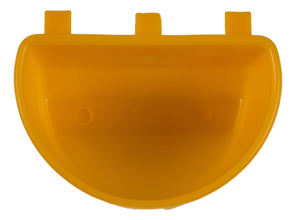 Comedero Media Luna Gallo Pollo Amarillo 20 Pz Más 3 Regalo