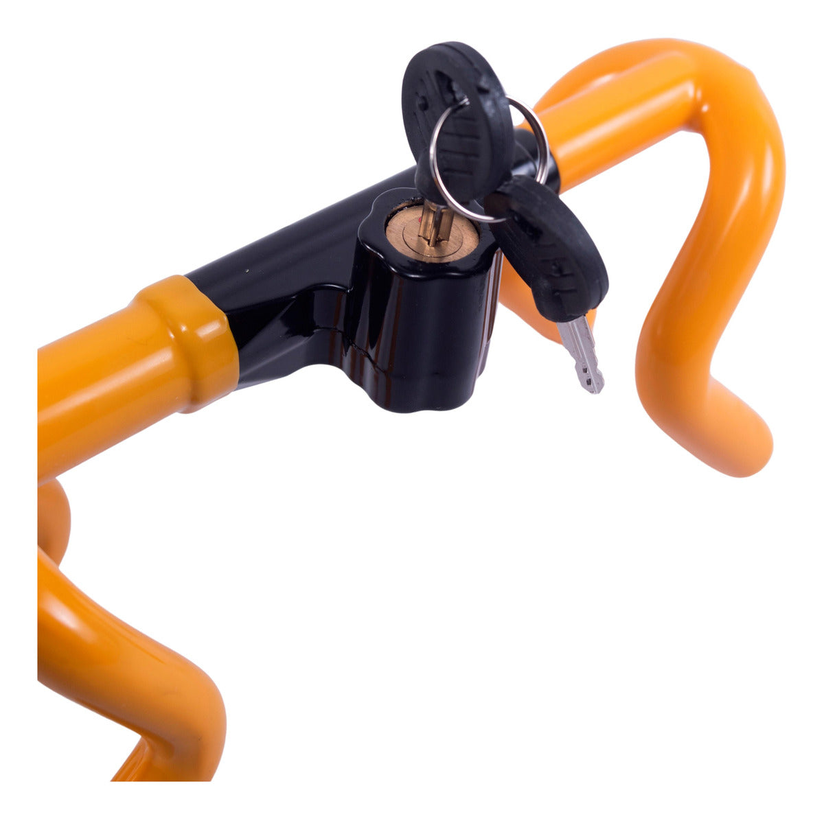 Candado Bastón Seguridad  Doble Gancho Tipo Hook Amarillo