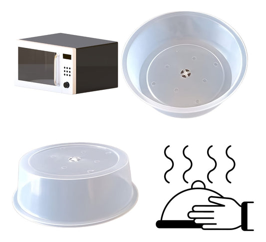 Tapa Antisalpicaduras Para Horno Microondas Cocina Hogar