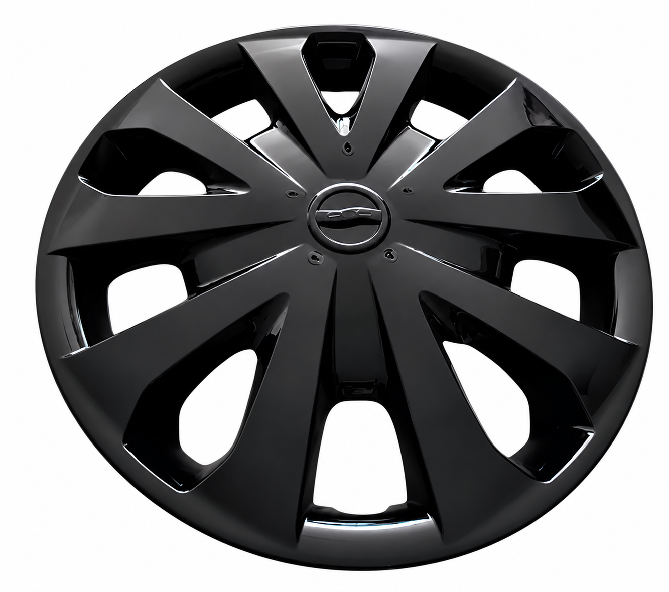 4 Tapones Polvera Rin 15 Deportivo Negro Tipo Versa