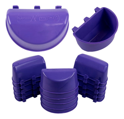 Comedero Para Gallo Media Luna 100 Bebedero Colibrí Pájaro