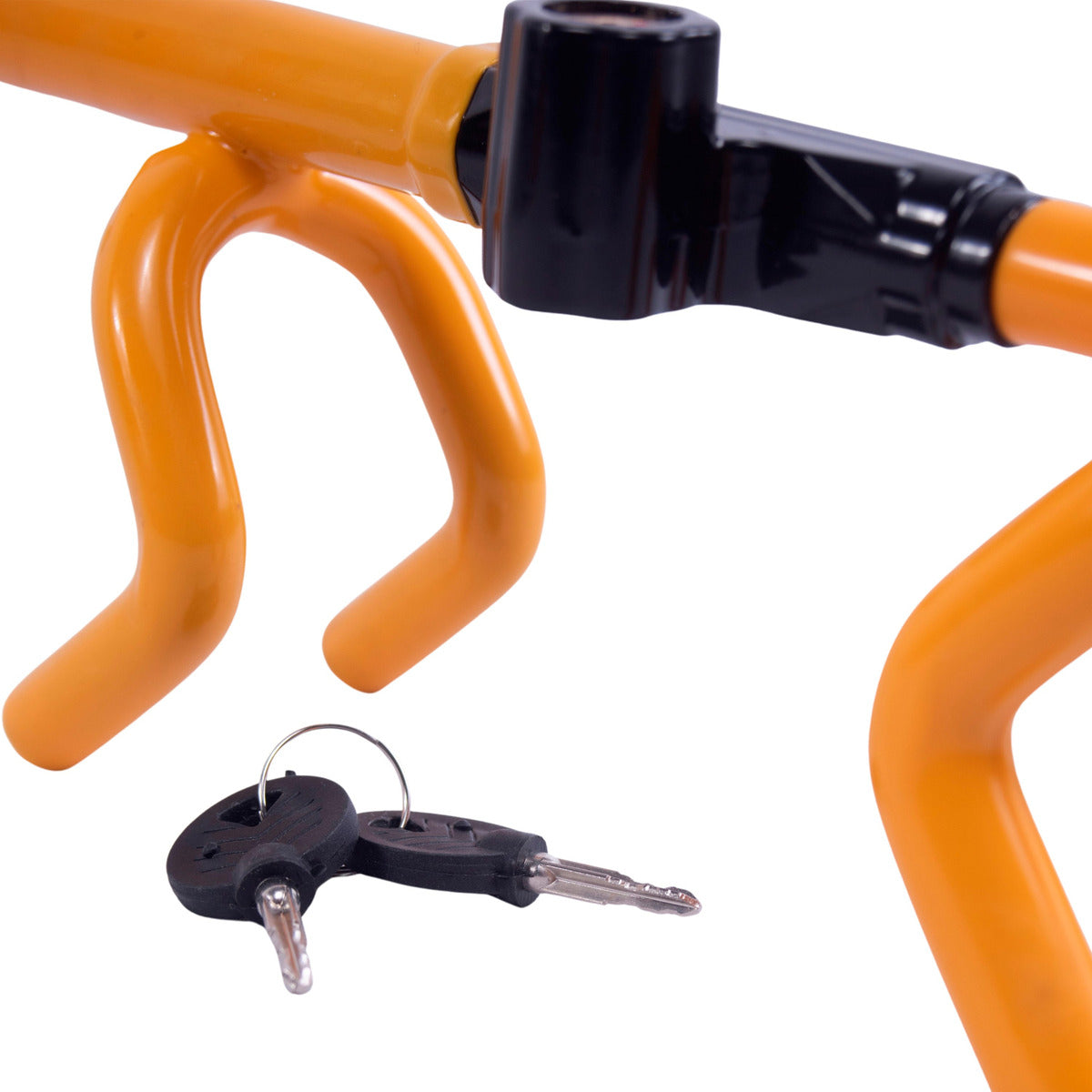 Candado Bastón Seguridad  Doble Gancho Tipo Hook Amarillo