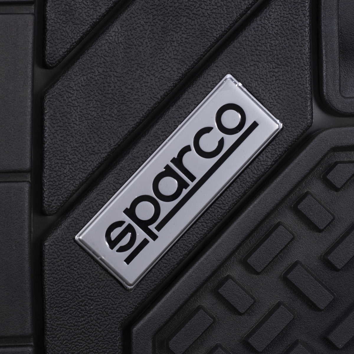 Tapete Alfombra Sparco 4 Piezas Negro