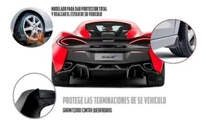 Loderas Para Auto Deportiva Universal Guarda Fango Medium