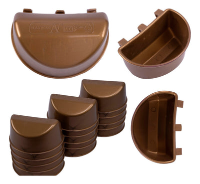 Comedero Para Gallo Media Luna 100 Bebedero Colibrí Pájaro