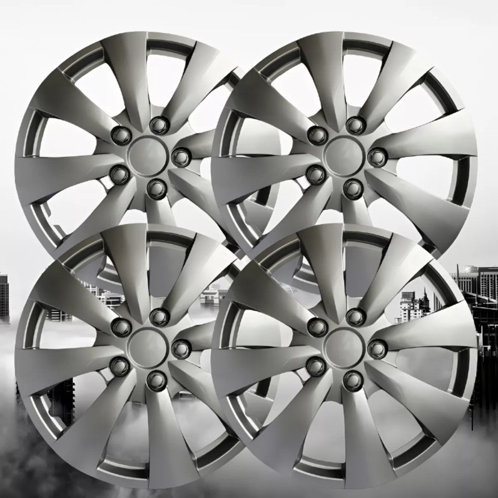 Tapones Optimus Rin 15  Color Gris Estilo Clásico