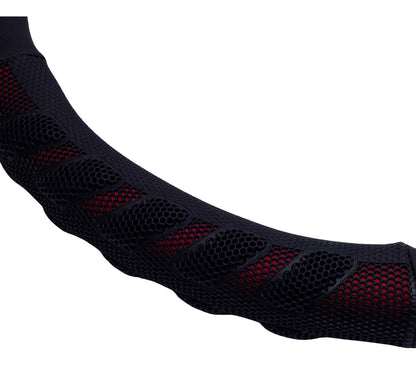 Funda Cubrevolante Sparco Negro Rojo Cubre Cinturón
