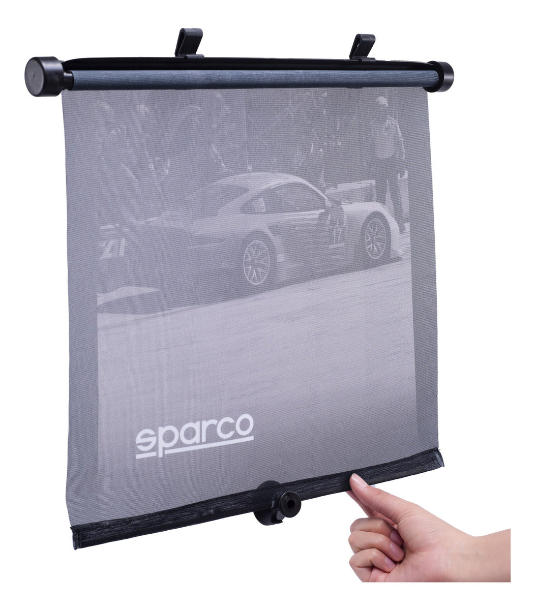 Par Cortina Persiana Parasol Retráctil Sparco Original F1