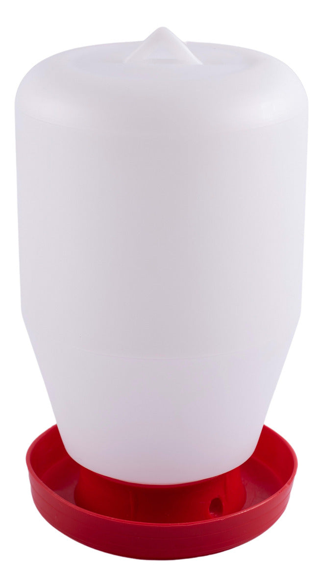 5 Bebederos Colgantes De 4 Litros Gallos Aves Pollos Colibri