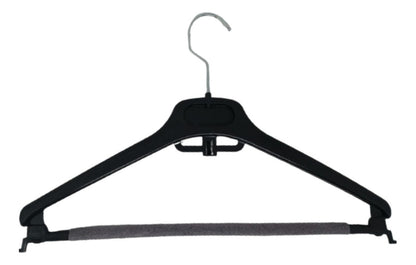 25 Ganchos De Plástico Para Ropa Con Antiderrapante