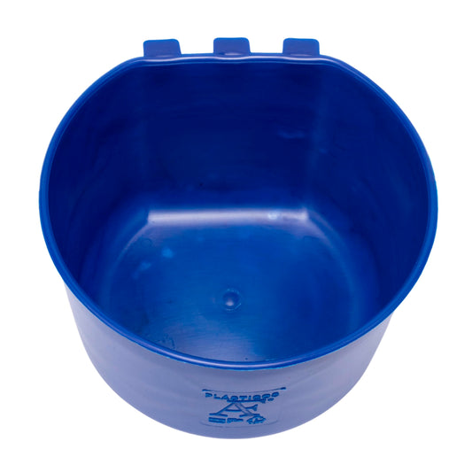 PLÁSTICOS AF Comederos y Bebederos Jaula de 1.2 L Azul para Aves, Pericos, Gallos y Pájaros, Kit de 5 Piezas. para Alimento Húmedo, Seco, Semillas y Alpiste. Dispensador y Alimentador para Jaula.
