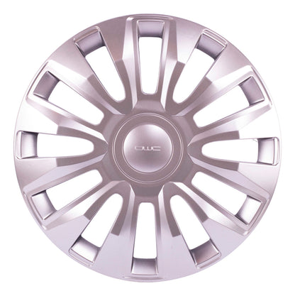 Juego De 4 Tapones Polveras Rin 14 Gris Plateado Universal
