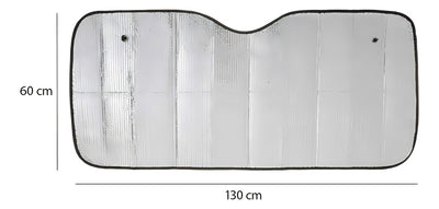 Promoción Bastón Antirrobo Rojo + Protector Solar Para Auto