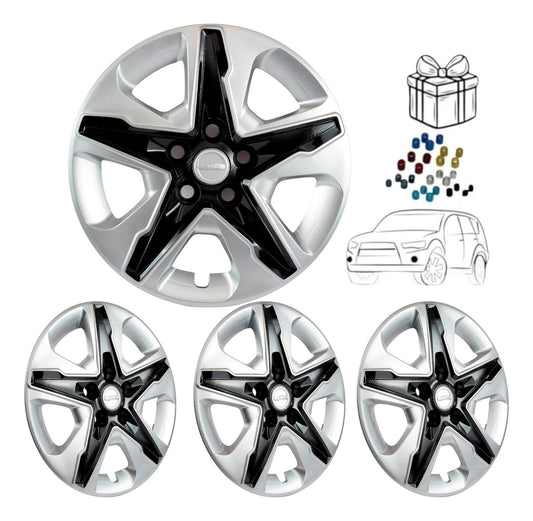 4 Tapones Polvera Estrella Rin 15 Deportivo