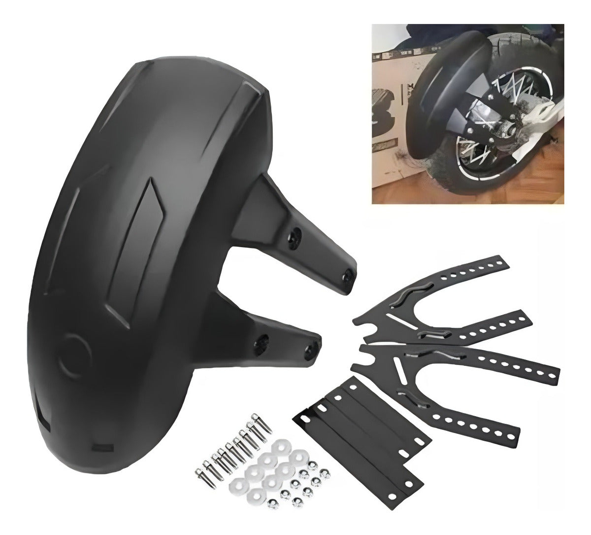 Salpicadera Lodera Motocicleta Base Metal Vento Italika