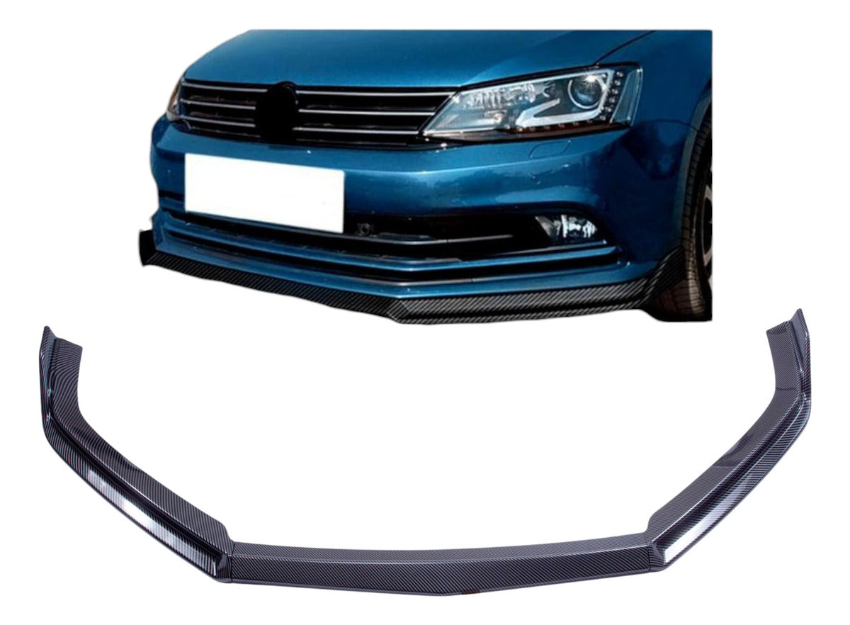 Lip Premium 3pzs Vw Jetta 2015-2018 Acabado Carbón