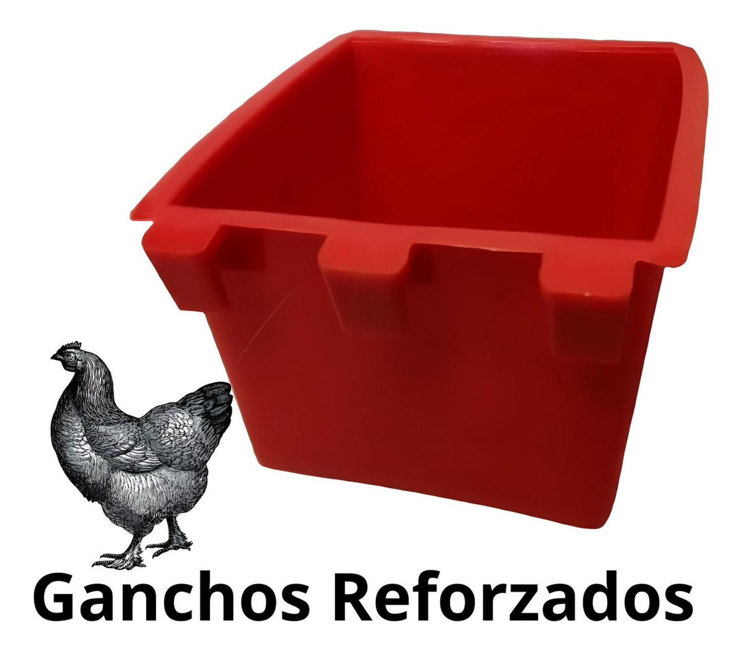 200 Bebederos Comederos Cuadrados Para Aves De 350 Ml