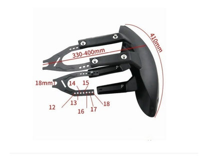 Salpicadera Lodera Motocicleta Base Metal Vento Italika