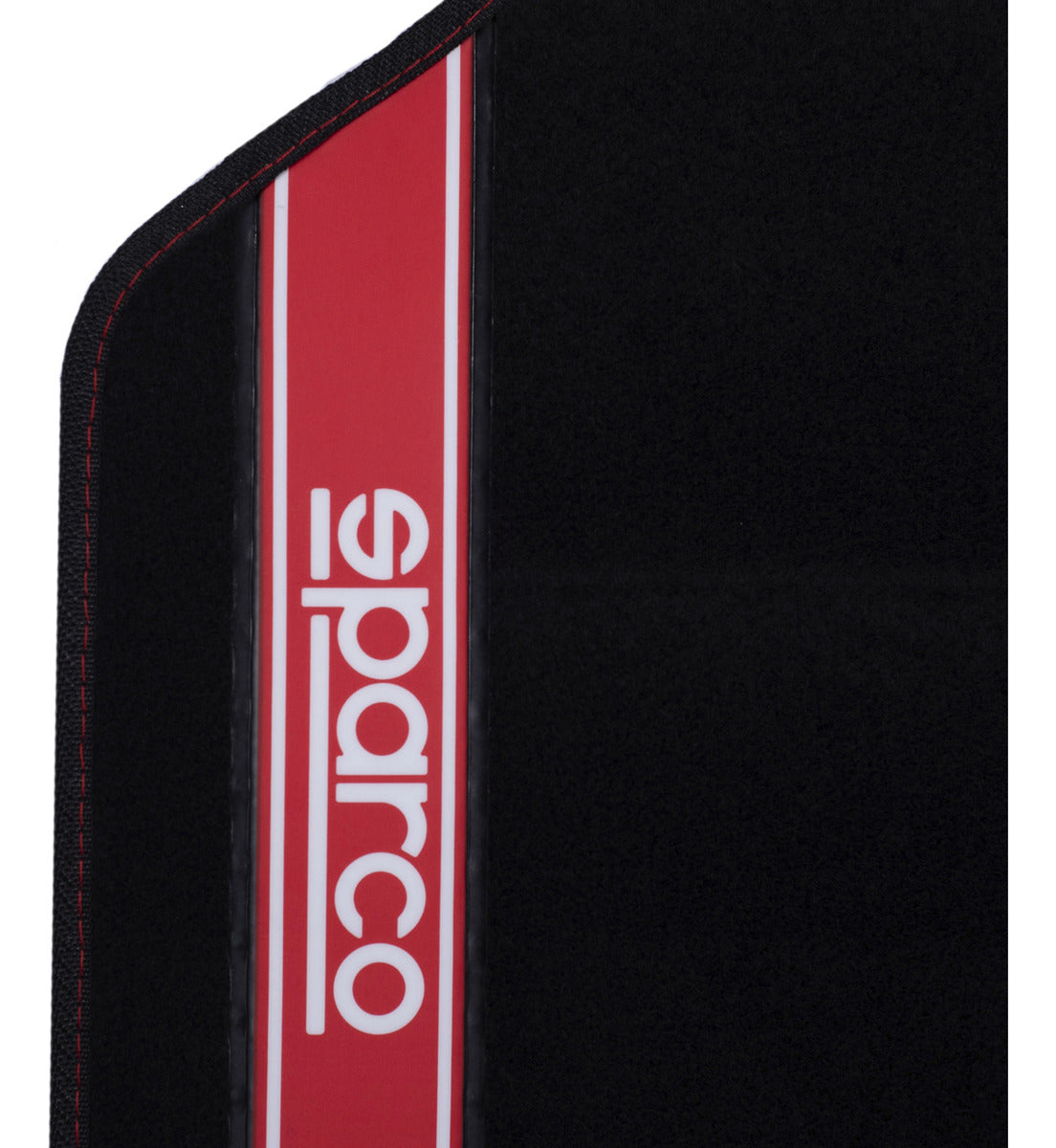 Tapete Auto 4 Alfombras Sparco Universales Negro Y Rojo