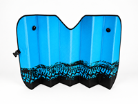 Parasol Para Auto Protector Solar Cubre Parabrisas Azul