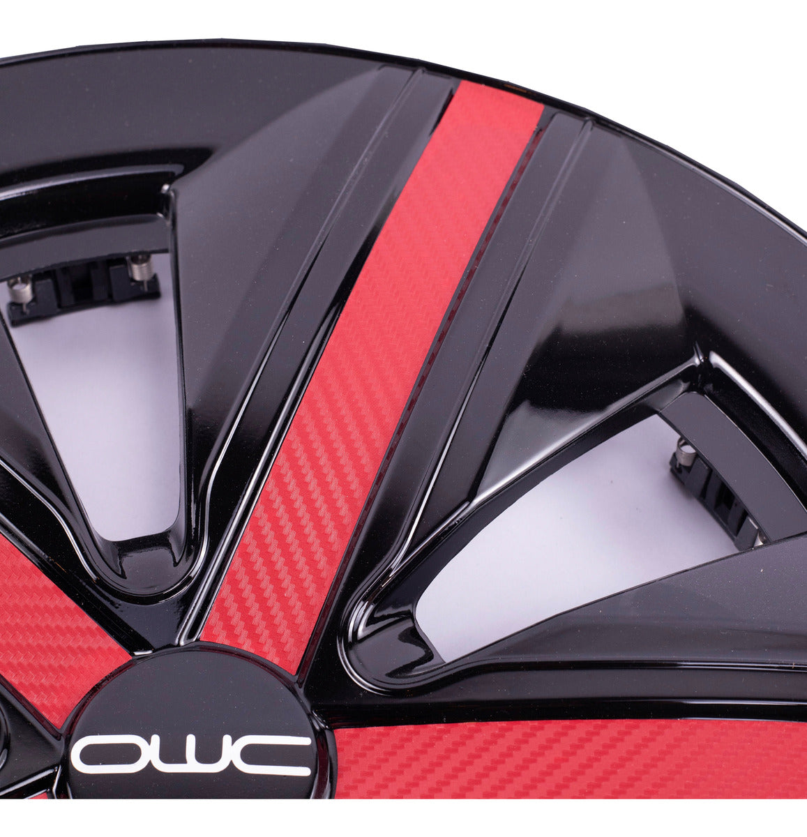 1 Tapon Polvera Extensión Negro Con Rojo Rin 14 Owc