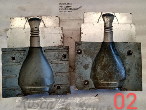 Molde Para Soplado Botella 02