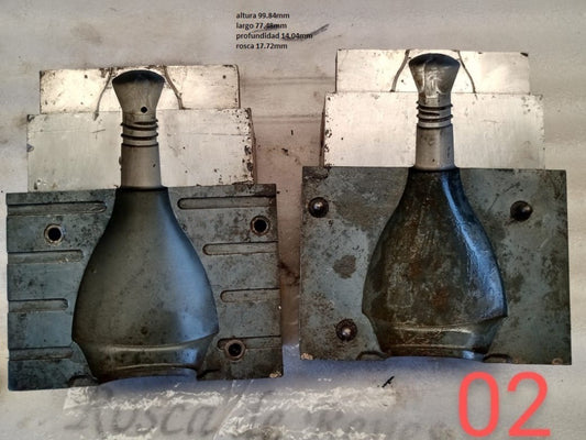 Molde Para Soplado Botella 02