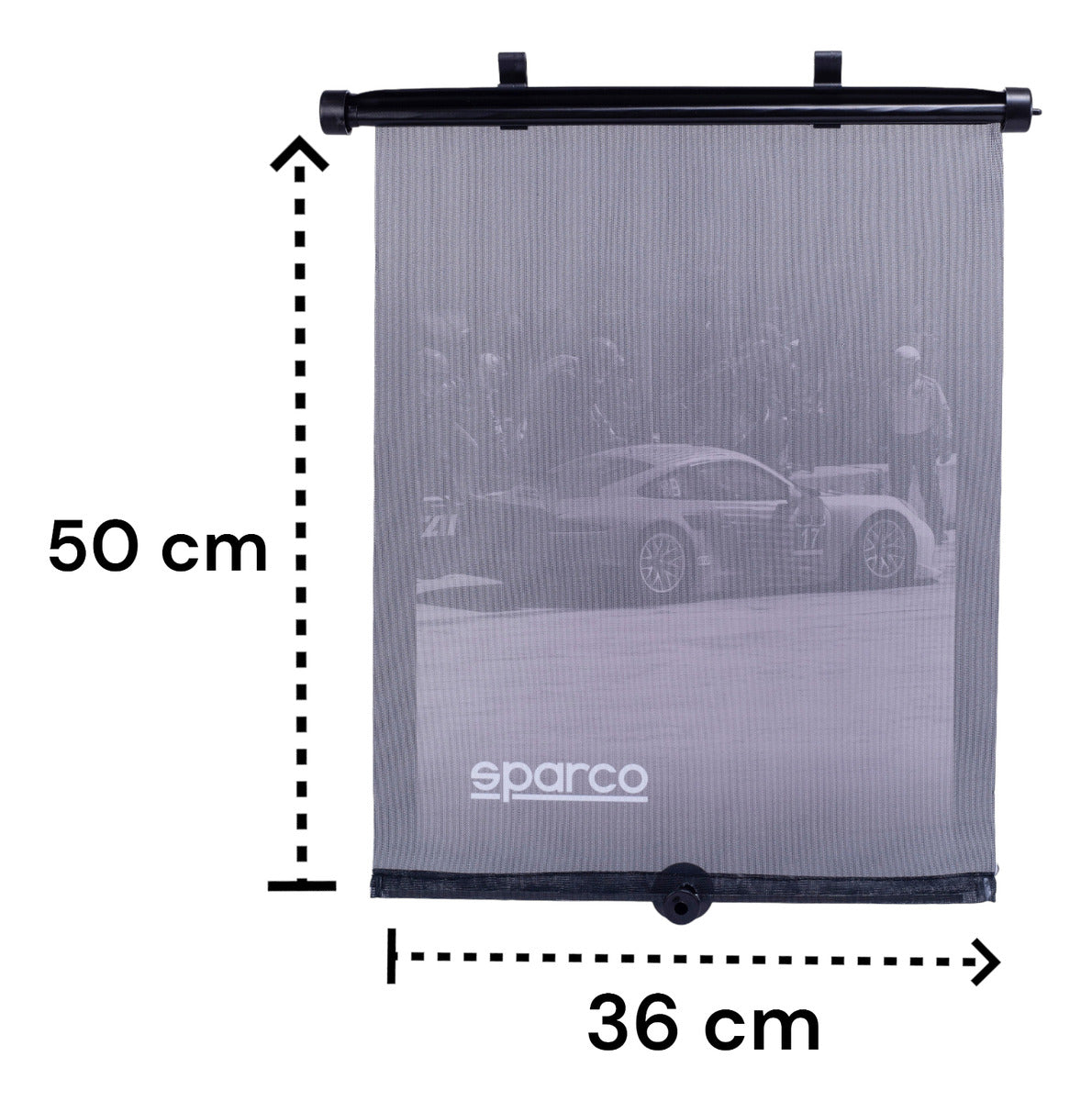 Par Cortina Persiana Parasol Retráctil Sparco Original F1