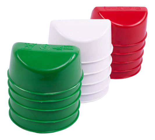 Comedero Bebedero Para Gallo Media Luna Tricolor 60 Psz