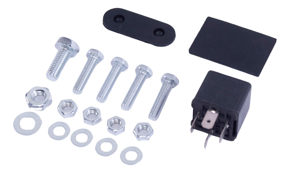 Corneta Metalica Para Camión Con Compresor De Aire 12v