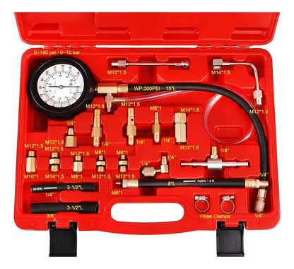 Manómetro Medidor De Presión De Gasolina 0-140psi