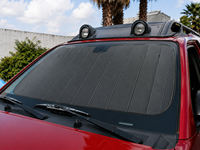 Parasol Para Auto Protector Solar Cubre Parabrisas Negro M