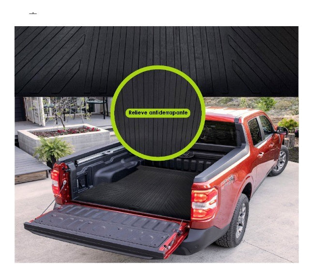 Tapete Bed-liner Cubre Batea Ford F-150 Lobo Estilo Vortex