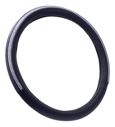 Funda Volante Auto Diamante Azul Bling Linea Delgada