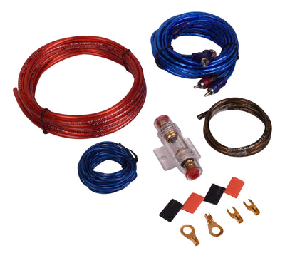 Kit Instalación Cable Rca Amplificador Audio Auto 10ga