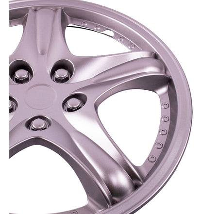 Tapones Universales Deportivos Estrella Para Rin 15 Gris