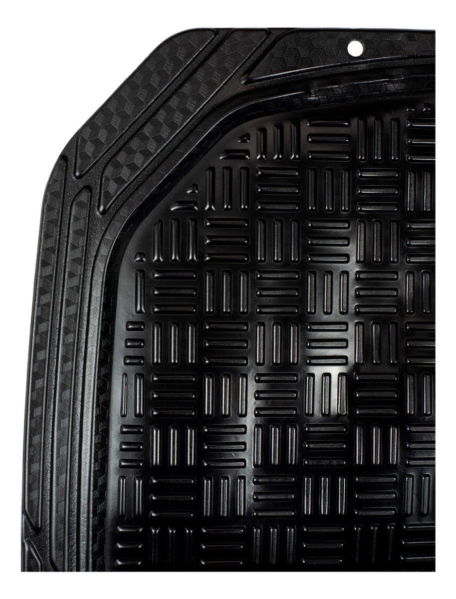Tapete Uso Rudo De Charola Grecia Carbon Matte 4 Pzs