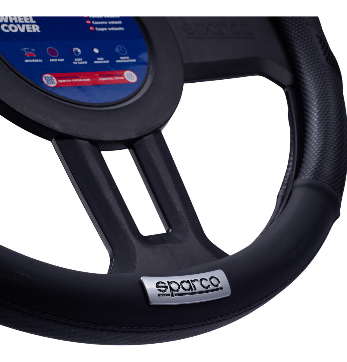 Funda Forro Cubre Volante Universal Sparco F1 Deportivo