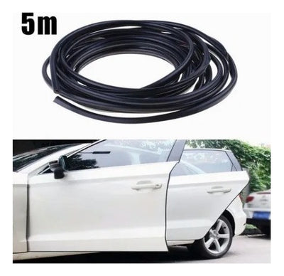 Moldura Protectora Puerta Auto/camioneta Antigolpes Negro 5m