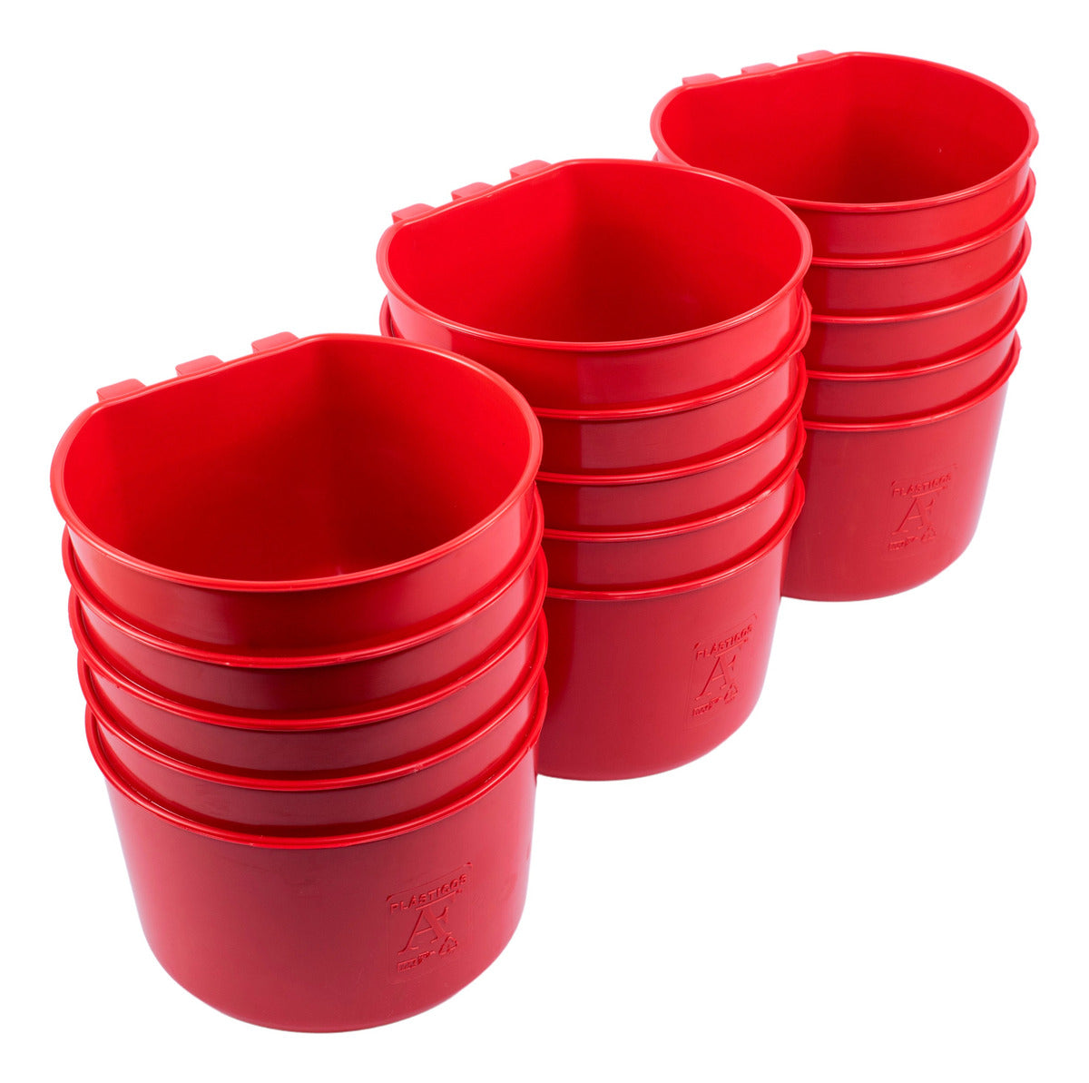 Comedero Para Gallo 1 Litro 100 Pz