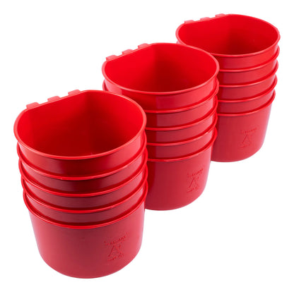 Comedero Para Gallo 1 Litro 100 Pz