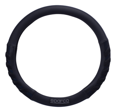 Funda Cubrevolante Sparco Negro Azul Cubre Cinturón